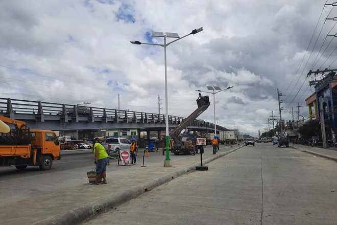 Lámpara solar para la luz de calle